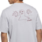 Adidas Skateboarding Gonz Not Amused T-Shirt Halo Silver Shadow Red