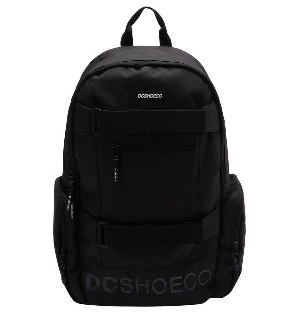 DC Shoe Co Breed 5 Black Skateboarding Backpack SP26