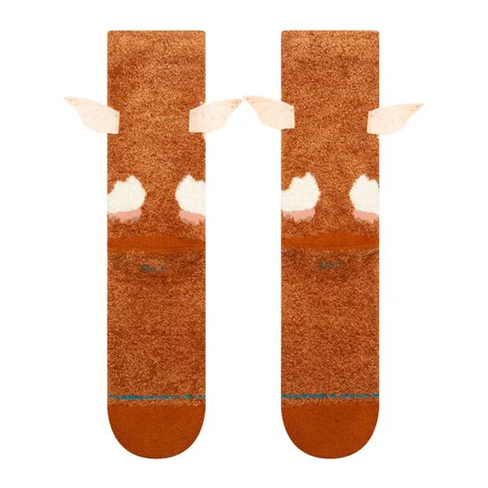 Stance X Gremlins Gizmo Crew Socks Brown Large Uk7-11