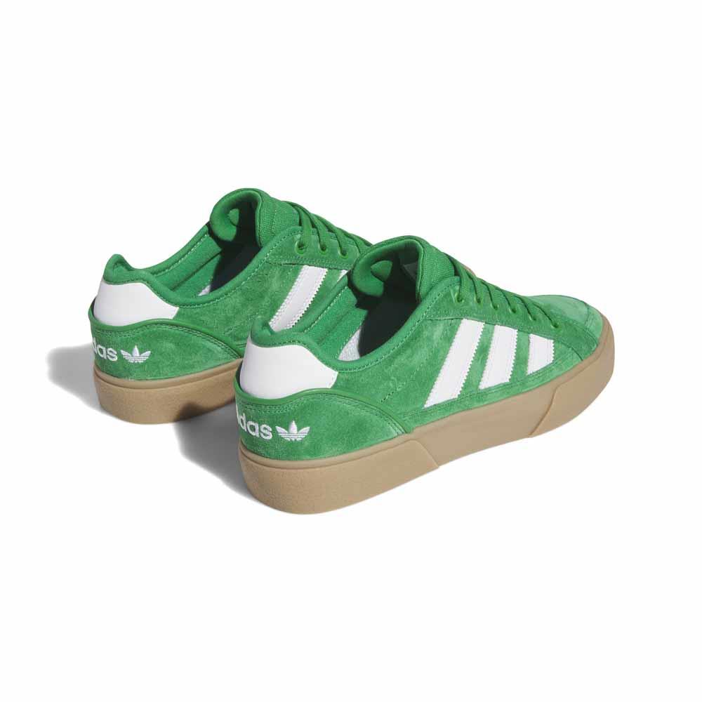 Green adidas hot sale skate shoes