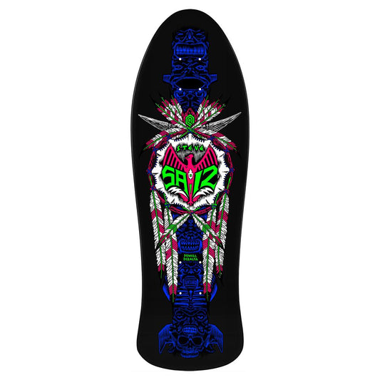 Powell Peralta Steve Saiz Totem '05' Blacklight Skateboard Deck 10"