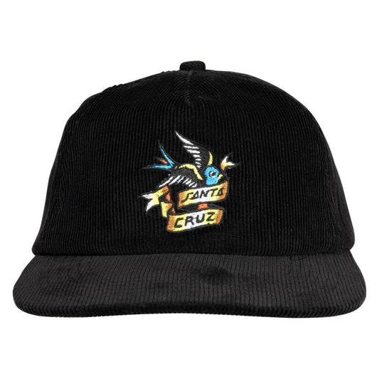 Santa Cruz Cap Sommer Sparrow Black Cord One Size