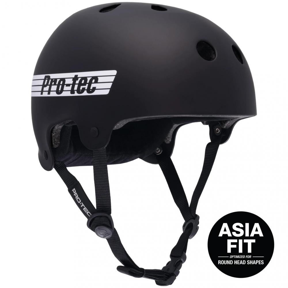 Pro-Tec Helmet Old School Low Pro Asia Matte Black