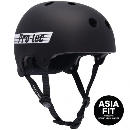 Pro-Tec Helmet Old School Low Pro Asia Matte Black