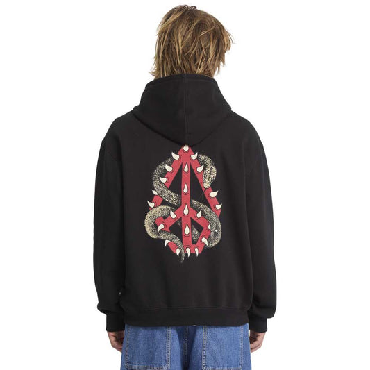 Volcom Watanite Pullover Hooded Sweatshirt Black 25