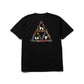 HUF X Spitfire Sticker TT Short Sleeve T-Shirt Black