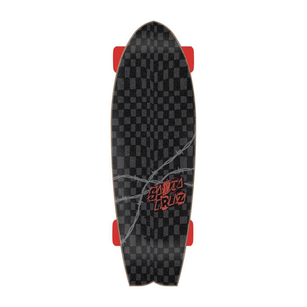 Santa Cruz Cruiser Pay Off Dot Black Red 8.81"