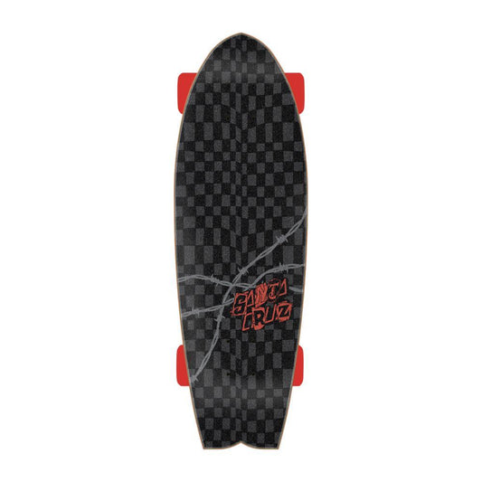 Santa Cruz Cruiser Pay Off Dot Black Red 8.81"
