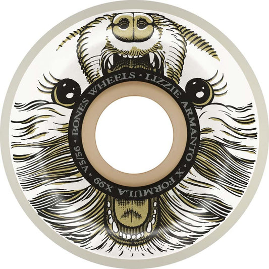 BONES X-Formula Armanto Alma Mutter V5 Sidecut Skateboard Wheels 56mm 99A