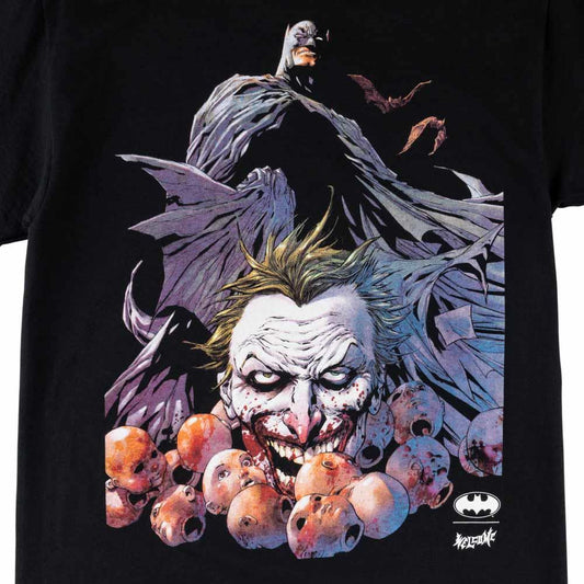 Welcome Skateboards X Batman Heads Up T-Shirt Black