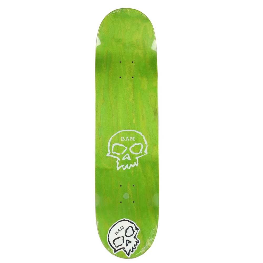 Zero Skateboard Deck BAM Strigoi Skull Black 8.5"
