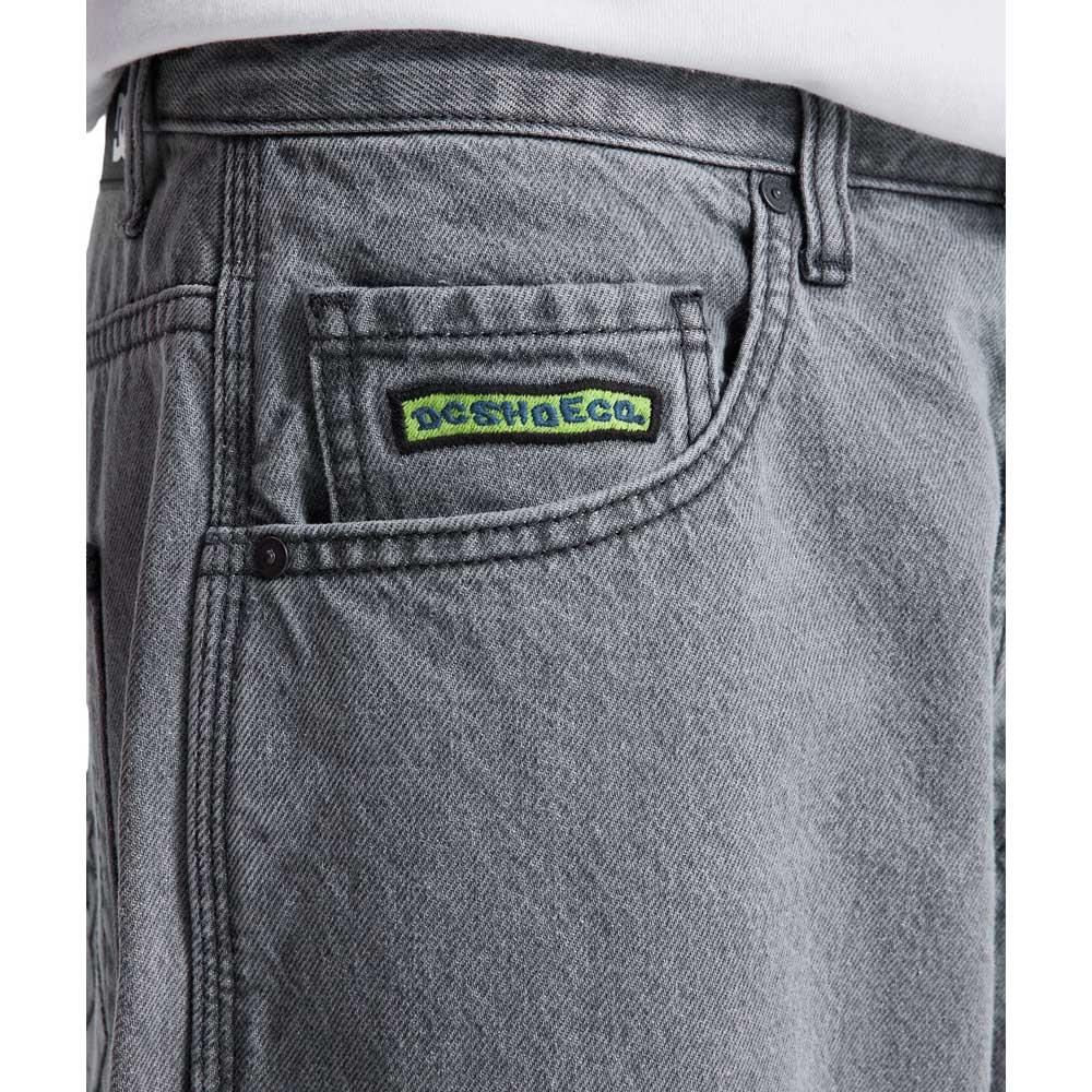 DC Shoe Co Baggy Denim Carpenter Pant Medium Grey