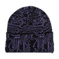 Santa Cruz Skateboards Circuit Beanie Black Purple Haze One Size Adult