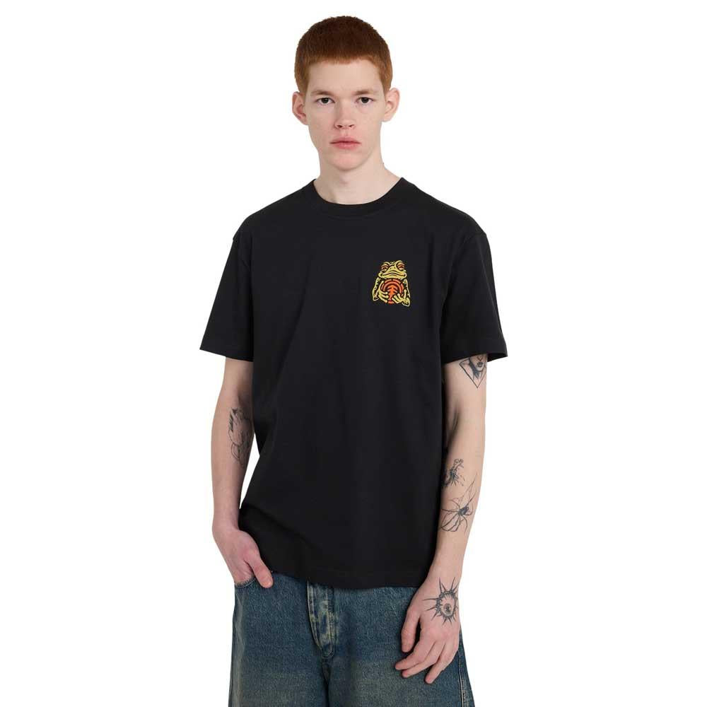 Element Timber The Frog T-Shirt Off Black