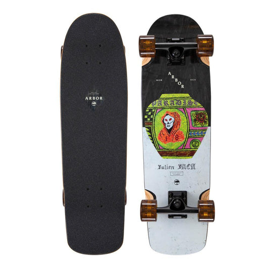 Arbor Cruiser Complete Skateboard Julien Jaca Pilsner Multi 28.75"