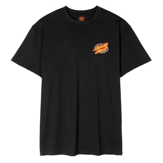 Santa Cruz T-Shirt Goal Flame Black