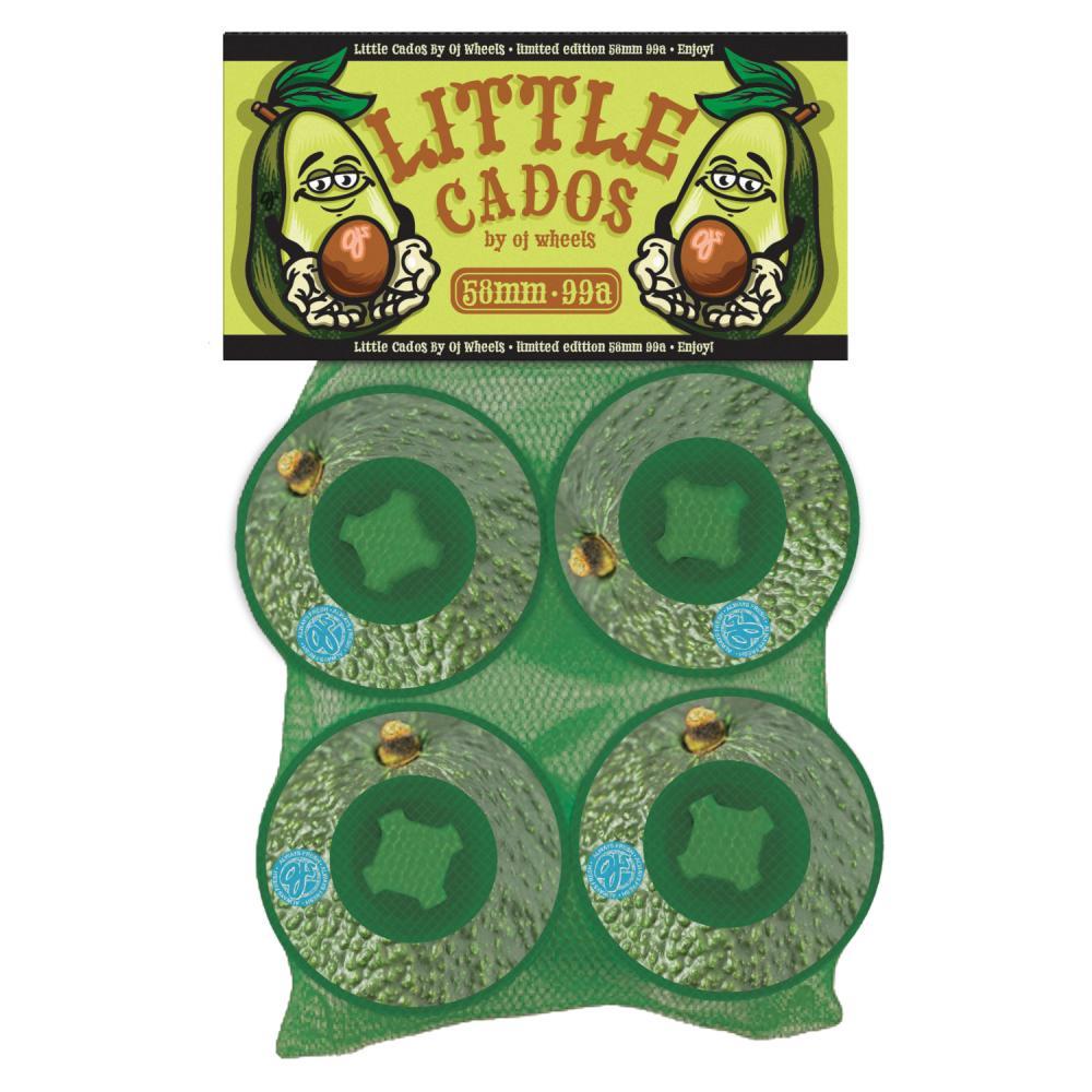OJ Skateboard Wheels Avocado Lil Doodies 99a Green 58mm