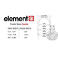 Element Skateboard Component Set Silver 5.5" Wheels Trucks Bearings Bolts