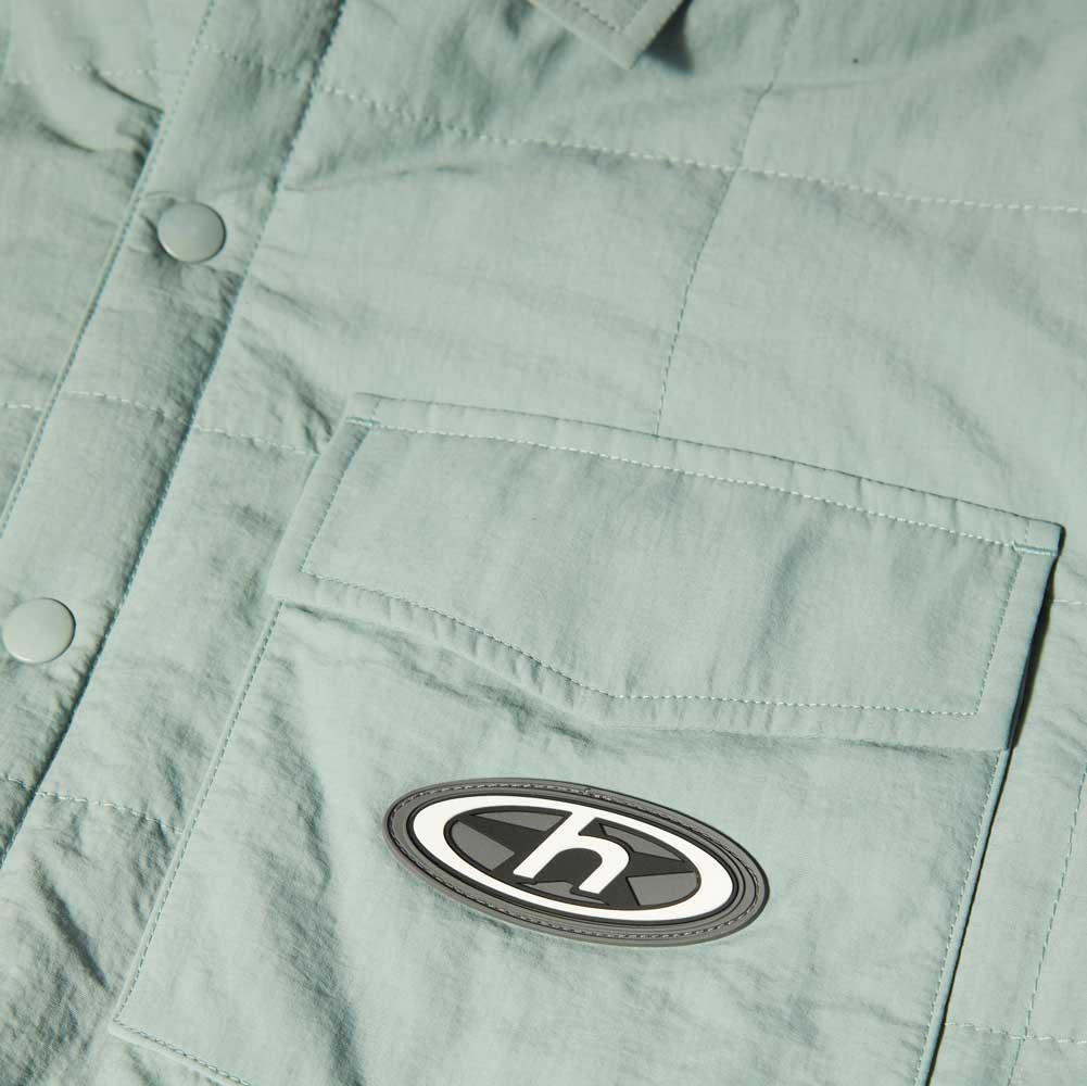 HUF Villard Shacket Steel Blue