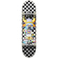 Speed Demons Tagger Factory Complete Skateboard Black White Checks 8.25''