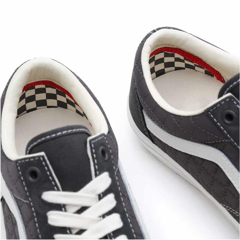 Charcoal checkerboard clearance vans