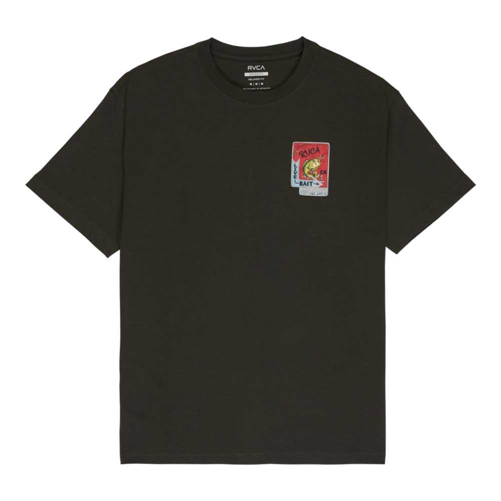 RVCA Live Bait T-Shirt Pirate Black
