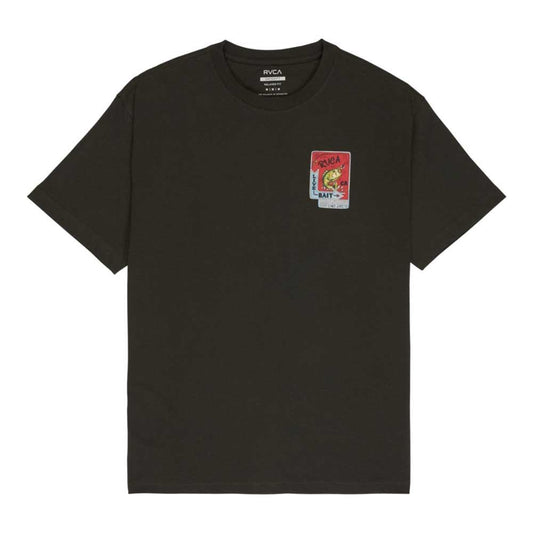 RVCA Live Bait T-Shirt Pirate Black