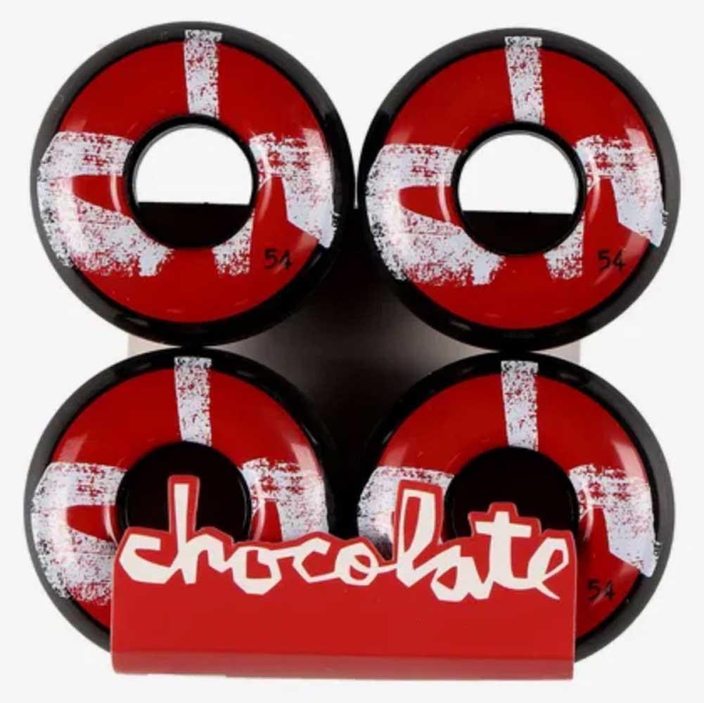 Chocolate Chunk Cruiser Skateboard Wheels Black 54mm 80D 54mm