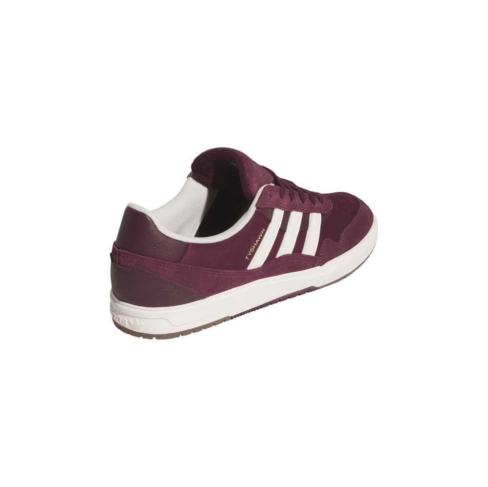 Adidas Skateboarding Tyshawn II Skate Shoes Maroon Core White Gold