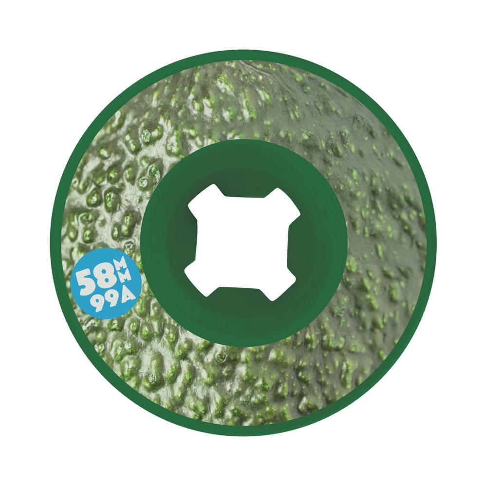 OJ Skateboard Wheels Avocado Lil Doodies 99a Green 58mm