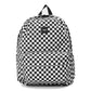 Vans Old Skool Check Backpack Black White