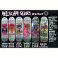 Heroin Skateboards Craig Questions Hellscape Skateboard Deck 10"