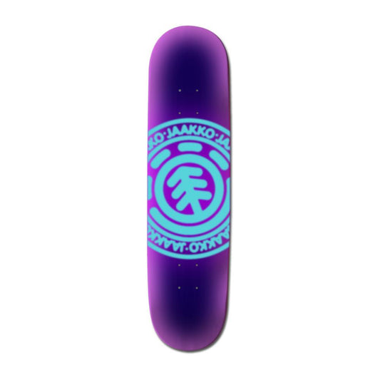 Element Pro Skateboard Deck Neon Jaakko Ojanen Purple Blue 8.38"
