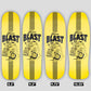 Blast Team Blast Skateboard Deck Custom Shape 9.75"