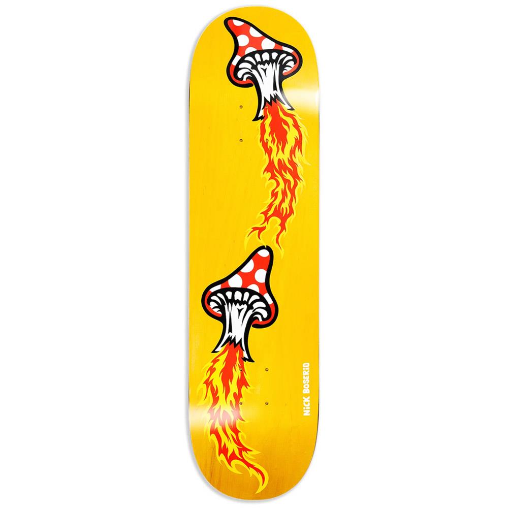 Polar Nick Boserio Fly Agaric Skateboard Deck RANDOM STAIN 8.25"
