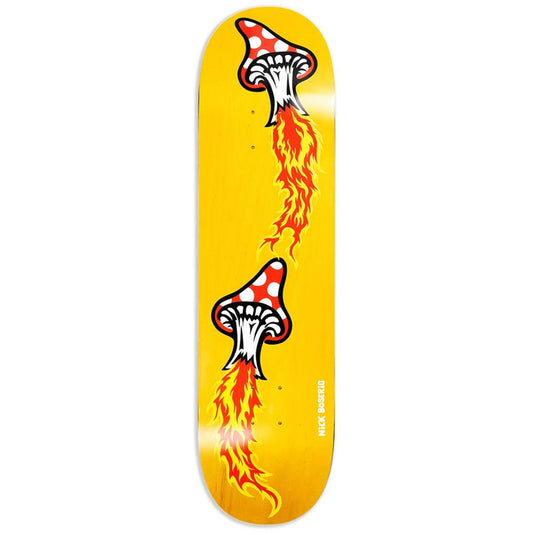 Polar Nick Boserio Fly Agaric Skateboard Deck RANDOM STAIN 8.25"