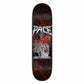 Santa Cruz Skateboard Deck Pace Chainsaw Pro Black/Red/Grey 8.25"