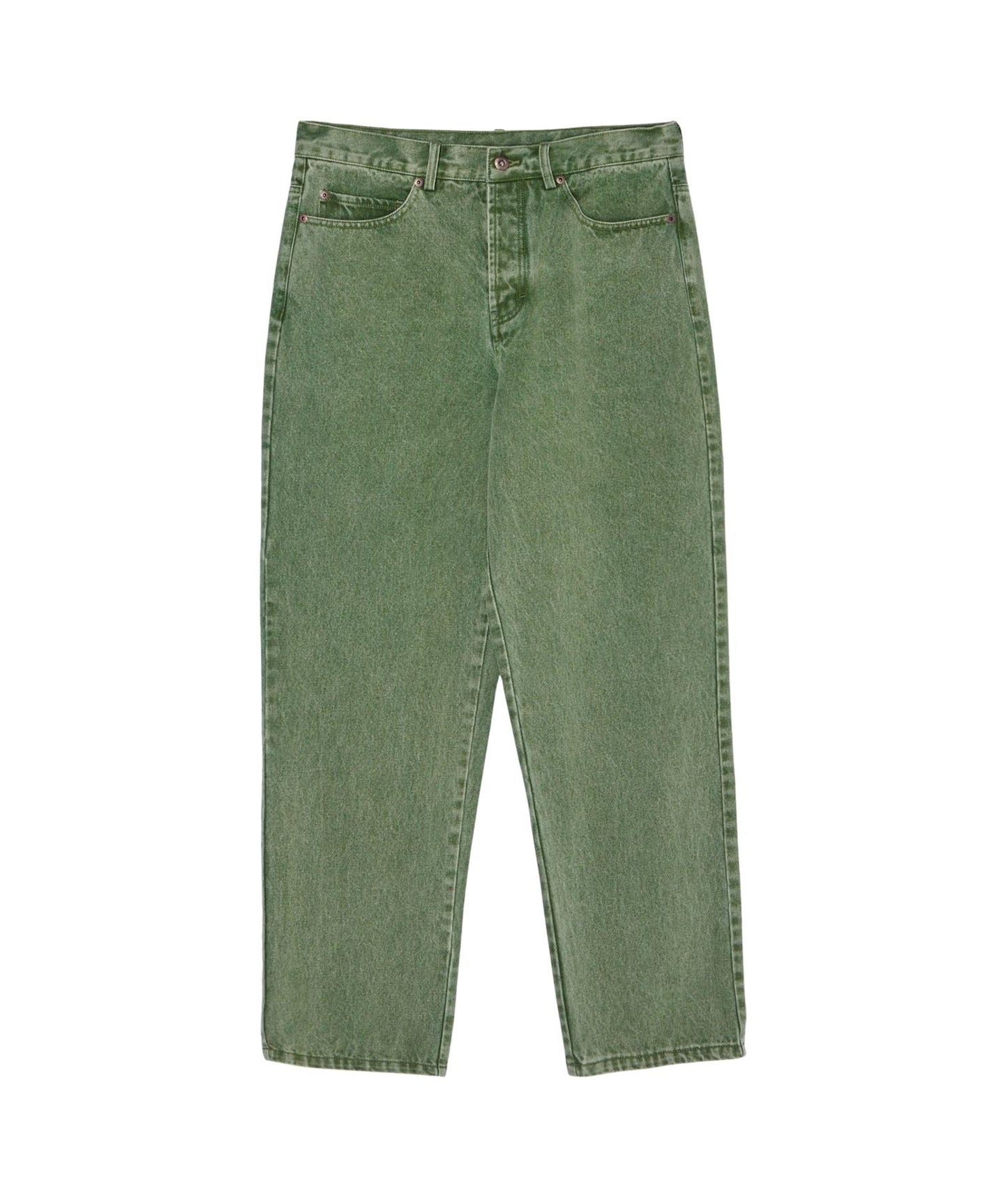 Element Relax 5 Relaxed Fit Denim Jeans Deep Forest Green
