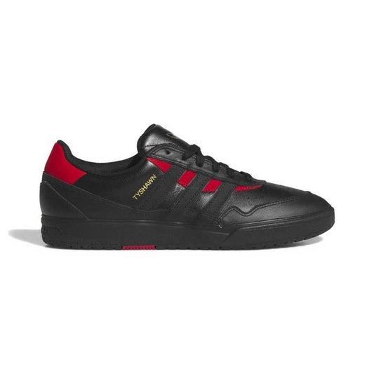 Adidas Skateboarding Tyshawn II Skate Shoes Core Black Black Better Scarlet