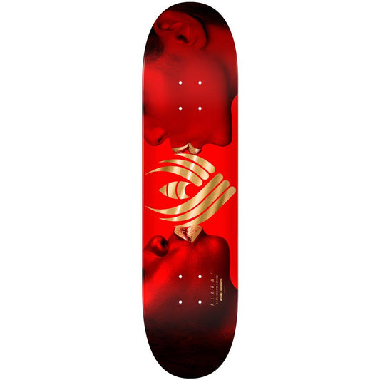 Powell Peralta KISS Flight Skateboard Deck Red Gold Foil 8.0"