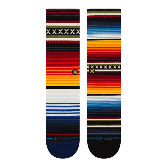 Stance Curren St Crew Socks Red Large Uk7-11