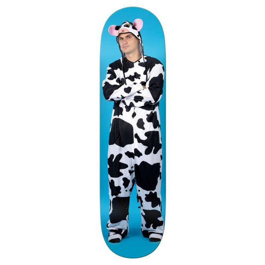 Real Skateboards Mason Silva Cow Blue Skateboard Deck 8.25"