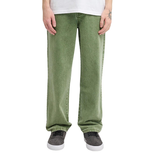 Element Relax 5 Relaxed Fit Denim Jeans Deep Forest Green