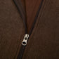 Element Lowcase Corduroy Zip Hooded Sweatshirt Java Brown
