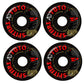 Spitfire x April Formula 4 Yuto Conical Full 53mm Skateboard Wheels Black 99a