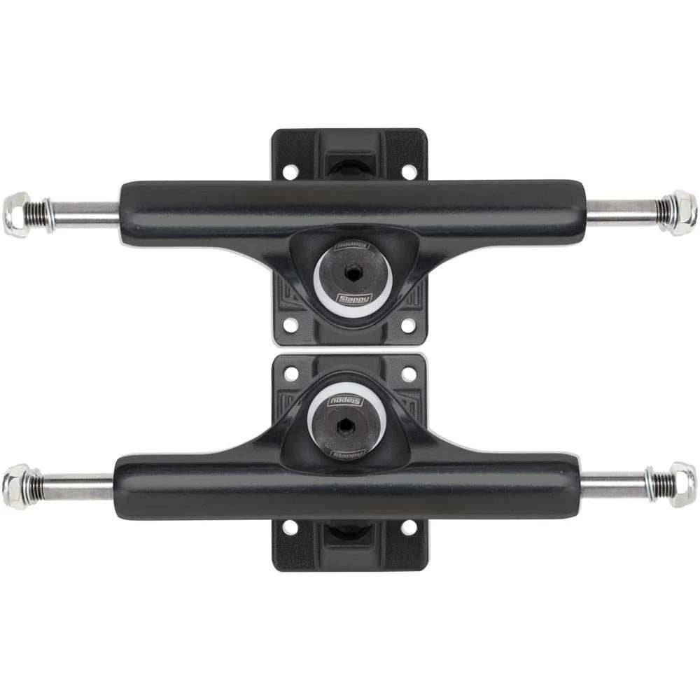 Slappy ST1 Inverted Hollow Lights Ultra Low Kingpin Truck Matte Black Gold 8.25"