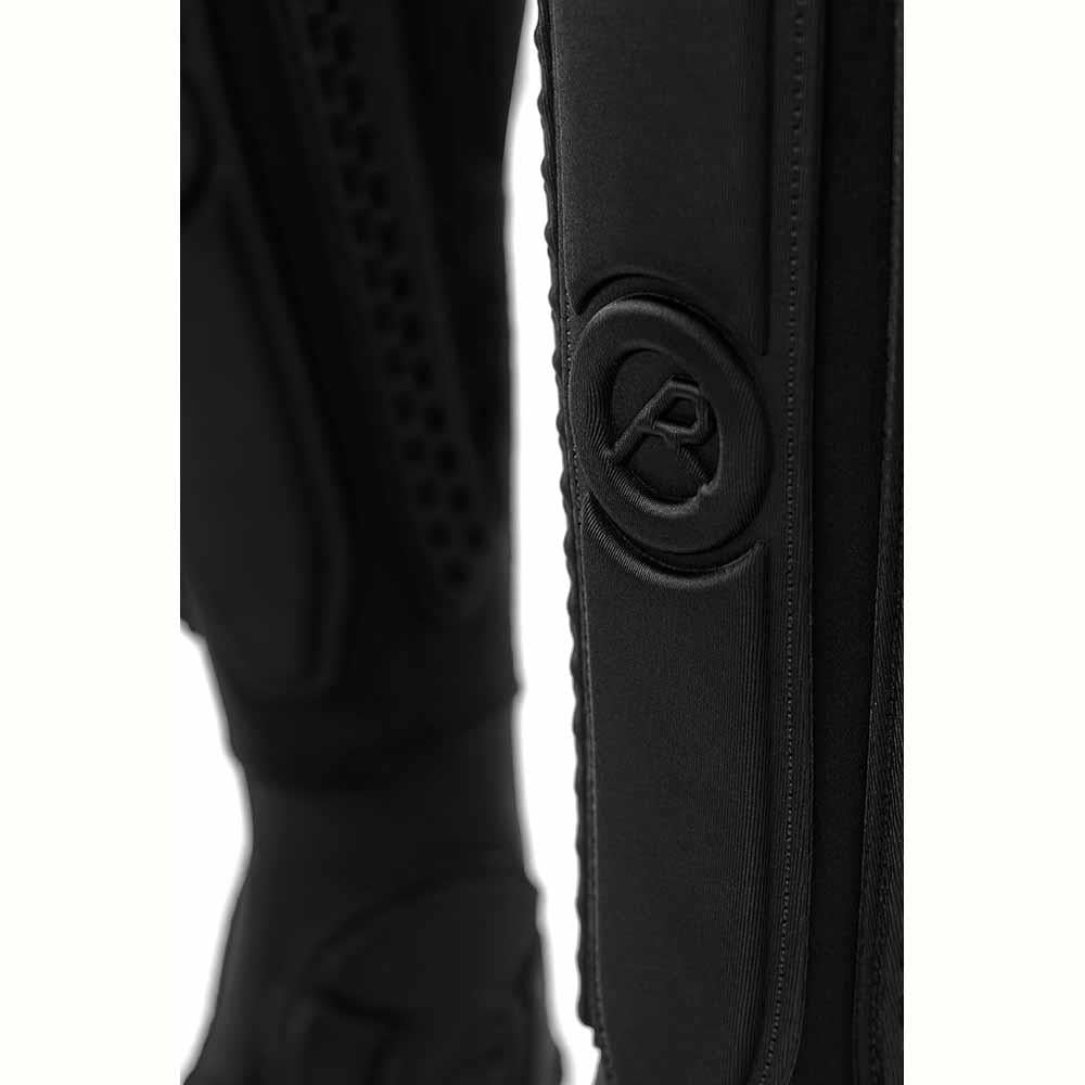 REKD Energy Covert Shin+Ankle Guards Black Long