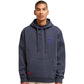 RVCA Dalas Snake Pullover Hooded Sweatshirt Garage Blue