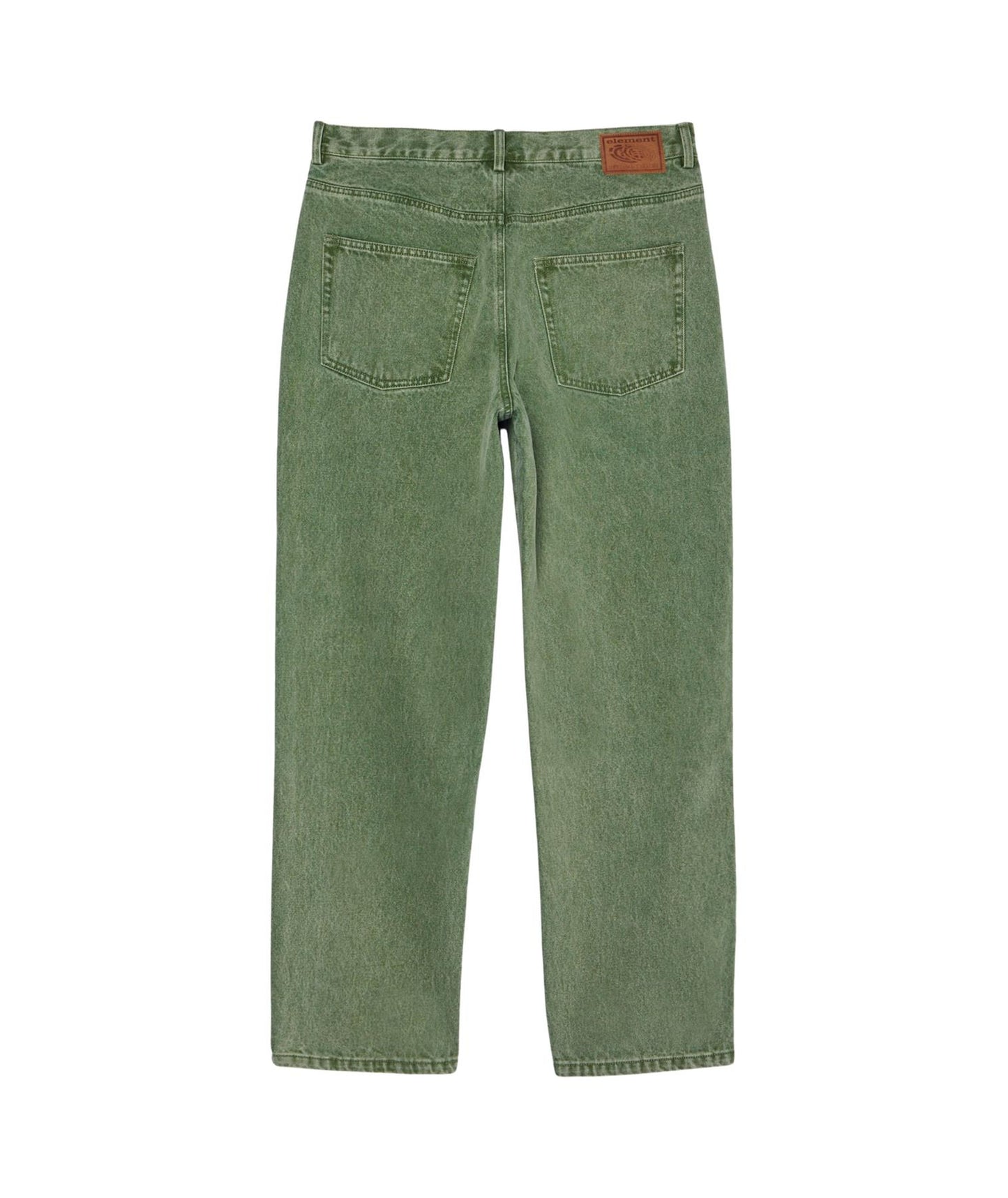 Element Relax 5 Relaxed Fit Denim Jeans Deep Forest Green