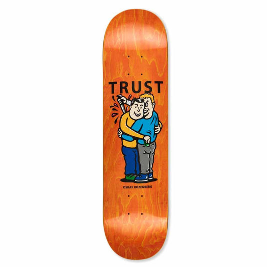 Polar Skateboards Oskar Rozenberg  Trust Veneer Skateboard Deck 8.5" short